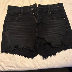 American Eagle Stretch Denim Mom Shorts